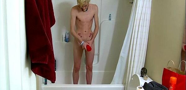  Twink video But he also has some sensational masturbate off fucktoys